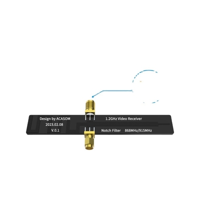 Acasom 1200-1300MHz Notch Filter For 1080MHz Bandpass Receivers