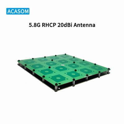 20dBi Gain Panel Long Range Drone Antenna For High Power Amplifier Booster