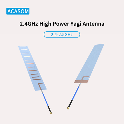 RFSMA Male Yagi Drone Jammer Antenna 50 Ohm 13 DBi High Gain