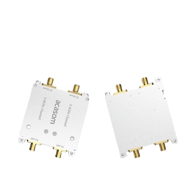 2.4GHz 5.8GHz Double In And Out RF Amplifier Module High Gain With Green LED Indicator