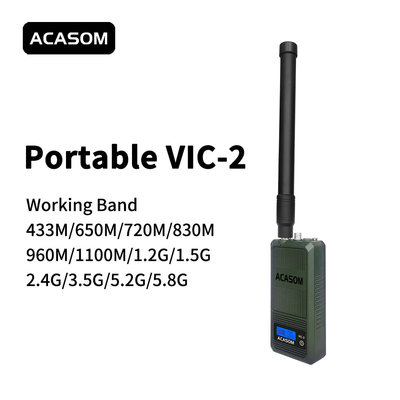 300MHz-400MHz  50W Drone Radio Frequency Jammer Portable Waterproofing