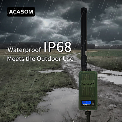 IP68 Portable Drone Jammer 5150MHz-5350MHz Anti Drone Gallium Nitride Source